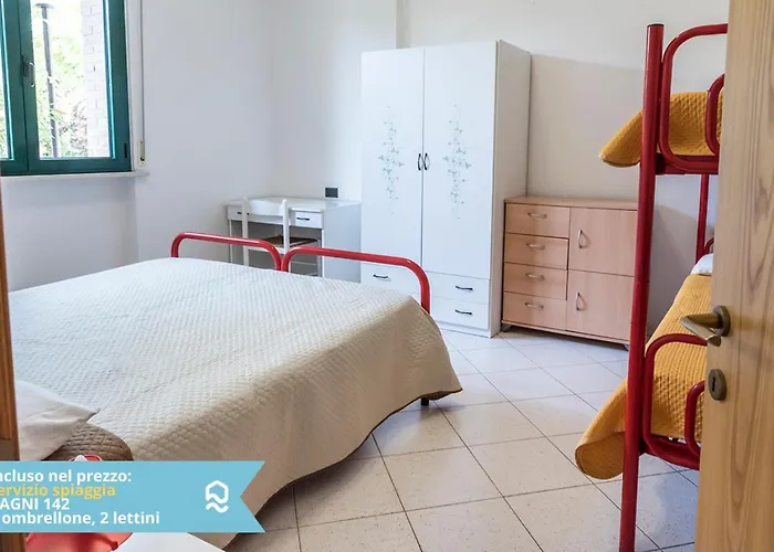 Se007 - Senigallia, Bilocale Sul Mare Con *