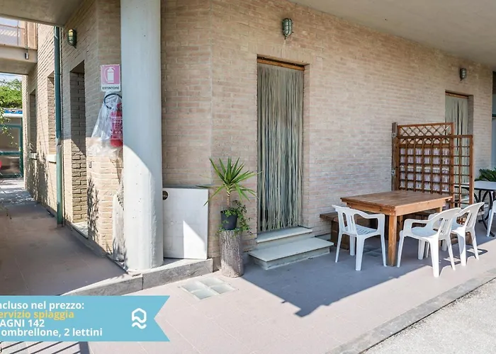 Se007 - Senigallia, Bilocale Sul Mare Con *